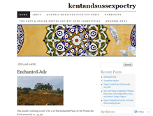 Tablet Screenshot of kentandsussexpoetry.com